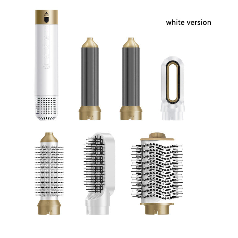 HKM-075667 6-in-1 Multifunctional Hot Air Comb for Curling, Straightening, and Styling Hair