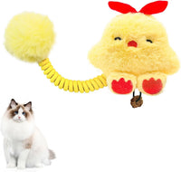 HKM-038355 Interactive Cat Teething Toys with Silvervine Fruit and Fuzzy Ball for Indoor Kittens