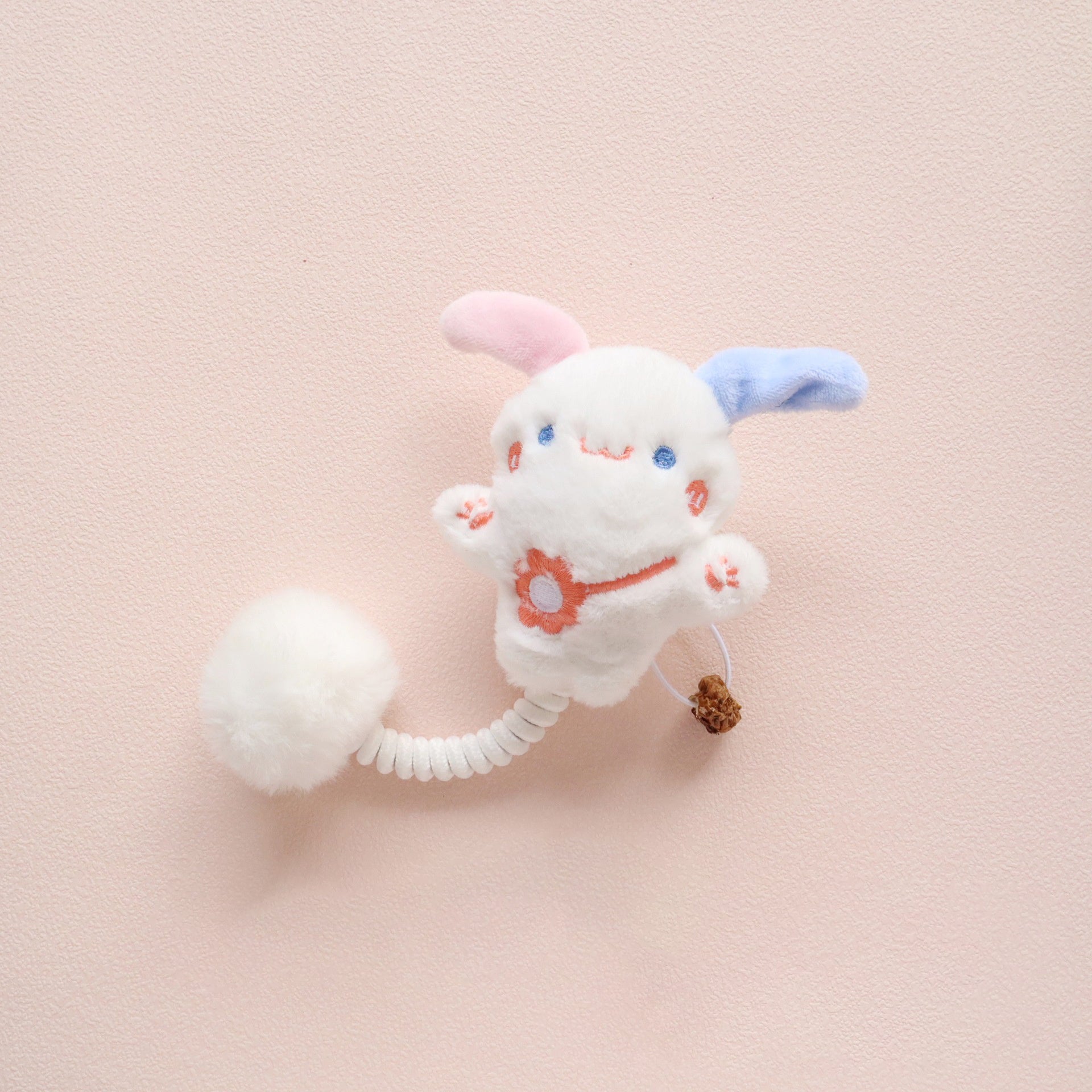 HKM-038355 Interactive Cat Teething Toys with Silvervine Fruit and Fuzzy Ball for Indoor Kittens