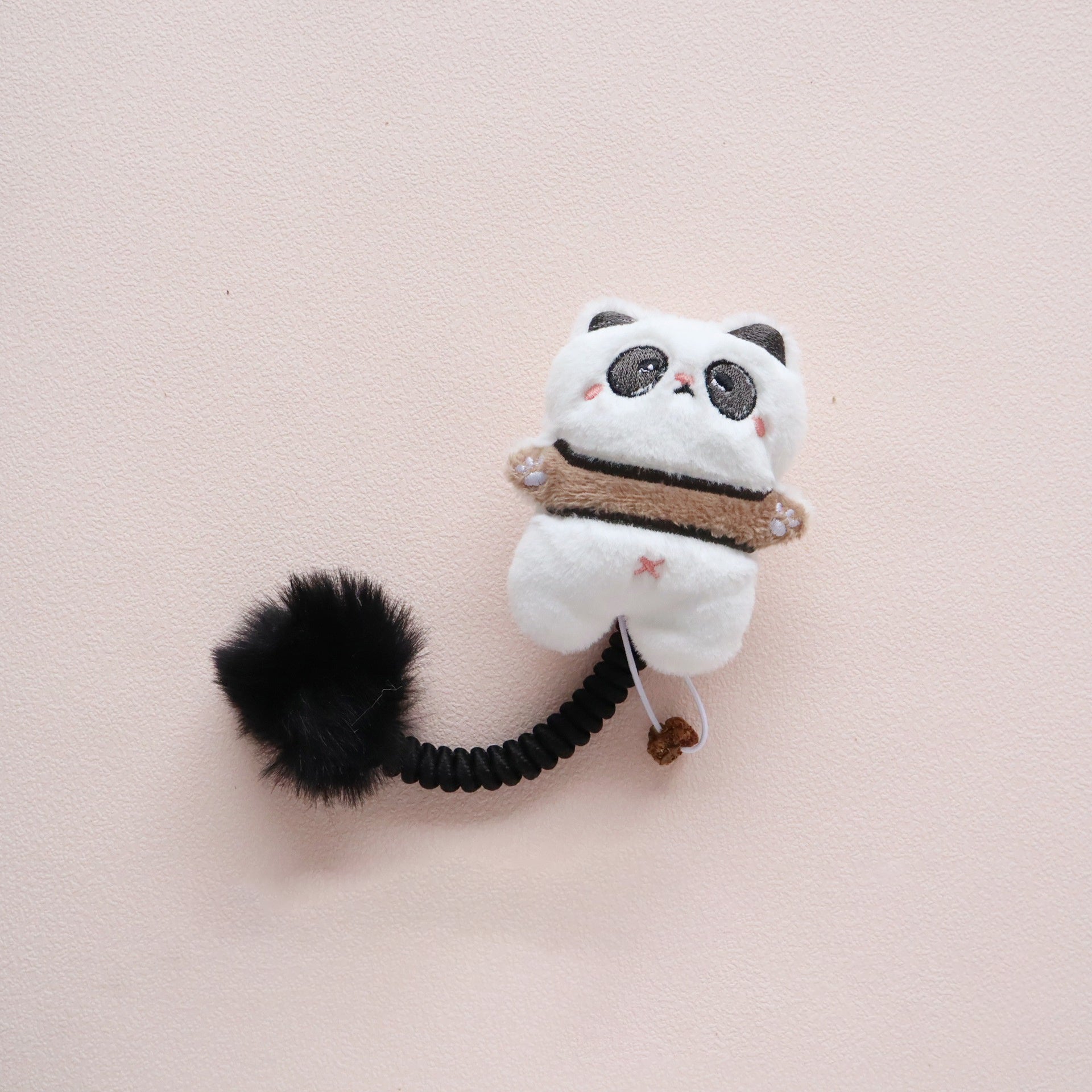 HKM-038355 Interactive Cat Teething Toys with Silvervine Fruit and Fuzzy Ball for Indoor Kittens