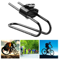 HKM-905299 Spring Steel Suspension Shock Absorber for Mountain and Road Bikes, Compatible with Apple Devices