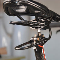 HKM-905299 Spring Steel Suspension Shock Absorber for Mountain and Road Bikes, Compatible with Apple Devices