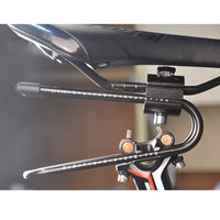 HKM-905299 Spring Steel Suspension Shock Absorber for Mountain and Road Bikes, Compatible with Apple Devices