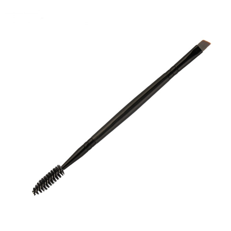 HKM-248659 Double Eyelash and Eyebrow Brush Duo for Effortless Eye Makeup Application