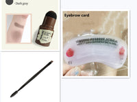 HKM-248659 Double Eyelash and Eyebrow Brush Duo for Effortless Eye Makeup Application