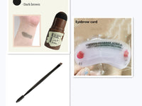HKM-248659 Double Eyelash and Eyebrow Brush Duo for Effortless Eye Makeup Application