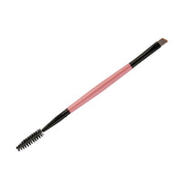 HKM-248659 Double Eyelash and Eyebrow Brush Duo for Effortless Eye Makeup Application