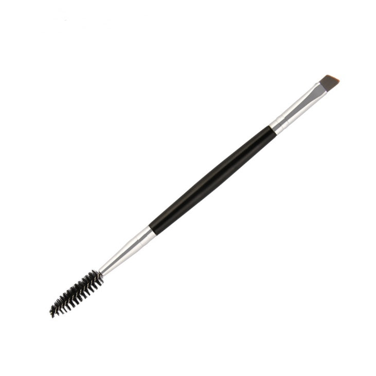HKM-248659 Double Eyelash and Eyebrow Brush Duo for Effortless Eye Makeup Application
