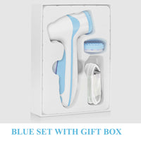 HKM-389459 Facial Cleansing Massager with Dual Massage Heads and Oscillation Technology