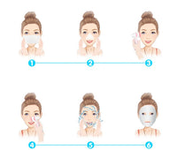 HKM-389459 Facial Cleansing Massager with Dual Massage Heads and Oscillation Technology