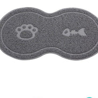 HKM-335059 Cat Daily Necessities Cat Litter Pad - Durable Plastic, 45.5x25.5cm, Available in Rose Red and Gray