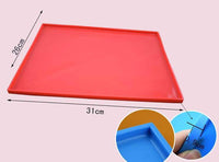 HKM-754771 Soft Silicone Pet Placemat with Raised Edges - Waterproof and Non-Slip Design for Easy Clean-Up