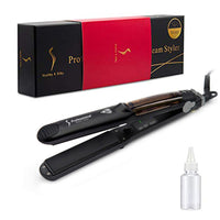 HKM-208403 Tourmaline Steam Hair Straightener and Curler – Dual-Use Anion Hair Styling Tool