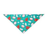 HKM-980435 Cute Pet Triangle Scarf Bandana - Soft Cotton, Fashionable Donut Design, Machine Washable, for Daily Wear and Outdoor Adventures