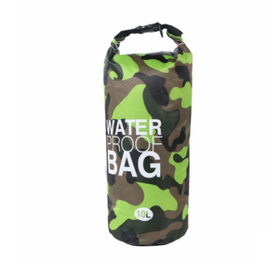 HKM-136659 Camouflage Waterproof Bucket Bag for Outdoor Activities and Beach Use