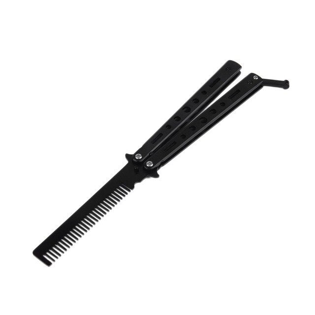 HKM-074963 Stainless Steel Outdoor Spin Comb - 22cm Length, Versatile Tool for Various Activities