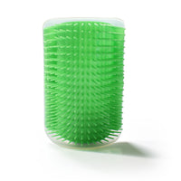 HKM-261843 Cat Massage Corner Brush with Catnip ¨C Interactive Rubbing Comb for Grooming and Shedding Relief