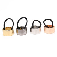 HKM-308947 Alloy Geometric Ponytail Hair Buckle for Stylish Hair Ties