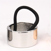HKM-308947 Alloy Geometric Ponytail Hair Buckle for Stylish Hair Ties