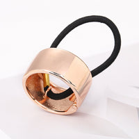 HKM-308947 Alloy Geometric Ponytail Hair Buckle for Stylish Hair Ties