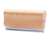 HKM-358995 Solid Wood Handle Stainless Steel Pet Hair Removal Comb for Dogs and Cats
