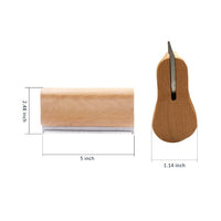 HKM-358995 Solid Wood Handle Stainless Steel Pet Hair Removal Comb for Dogs and Cats