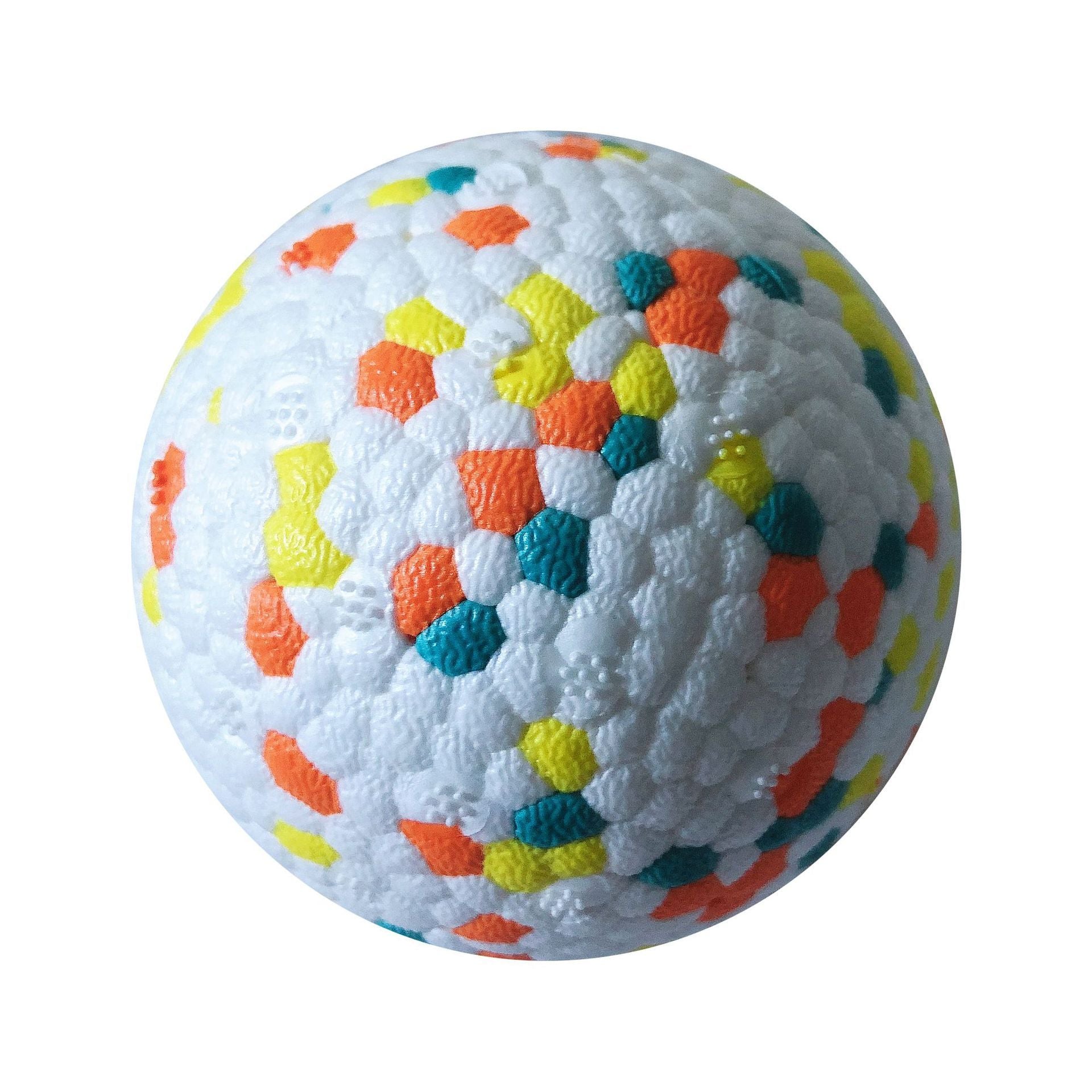 HKM-311699 Durable Interactive Dog Chew Ball for Dental Health and Playtime Fun