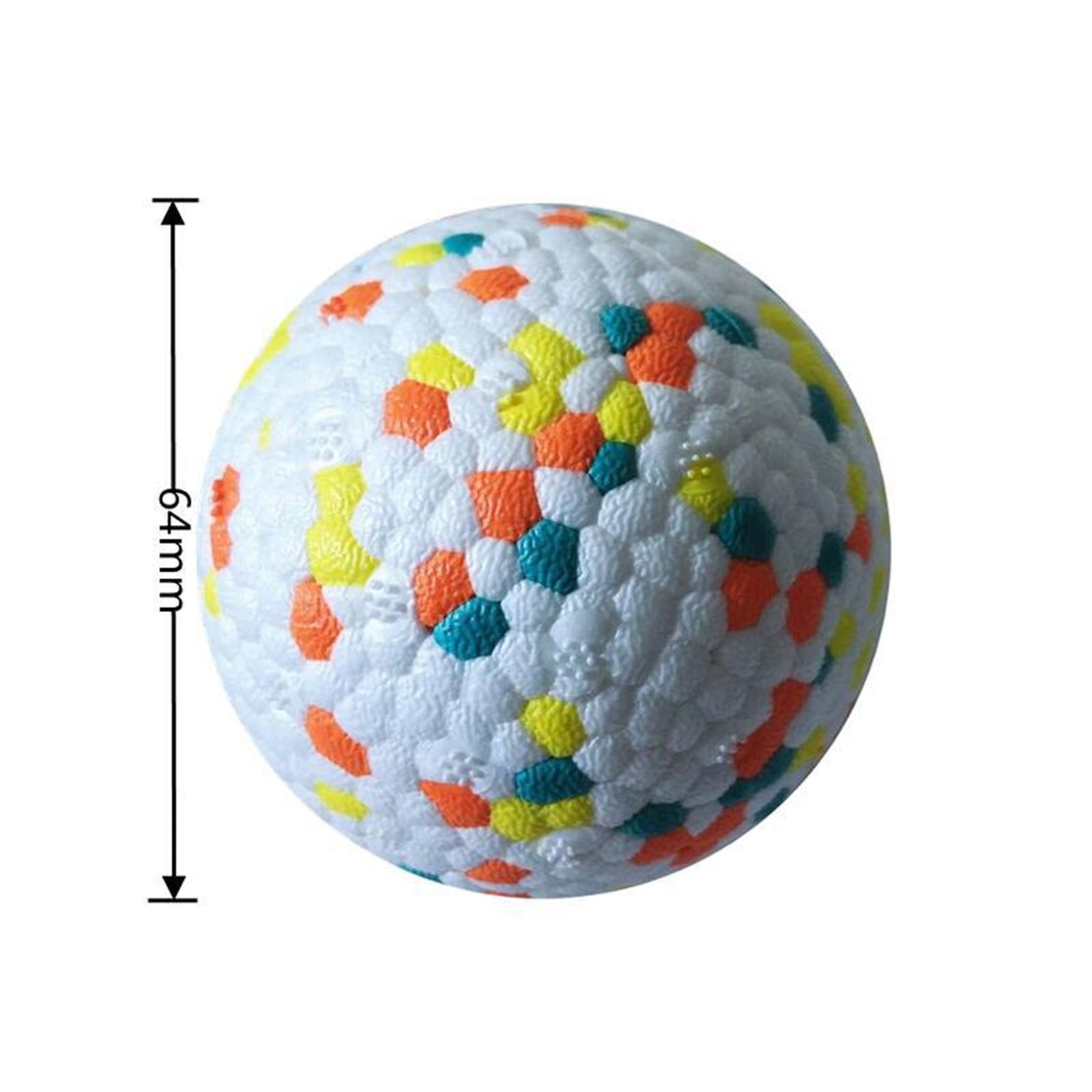HKM-311699 Durable Interactive Dog Chew Ball for Dental Health and Playtime Fun