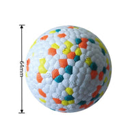 HKM-311699 Durable Interactive Dog Chew Ball for Dental Health and Playtime Fun