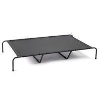 HKM-695827 Elevated Dog Bed for Large Breeds - Durable Textilene Mesh & Powder-Coated Steel Frame - Indoor/Outdoor Use - Easy to Clean, Supports Up to 175 lbs