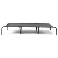 HKM-695827 Elevated Dog Bed for Large Breeds - Durable Textilene Mesh & Powder-Coated Steel Frame - Indoor/Outdoor Use - Easy to Clean, Supports Up to 175 lbs