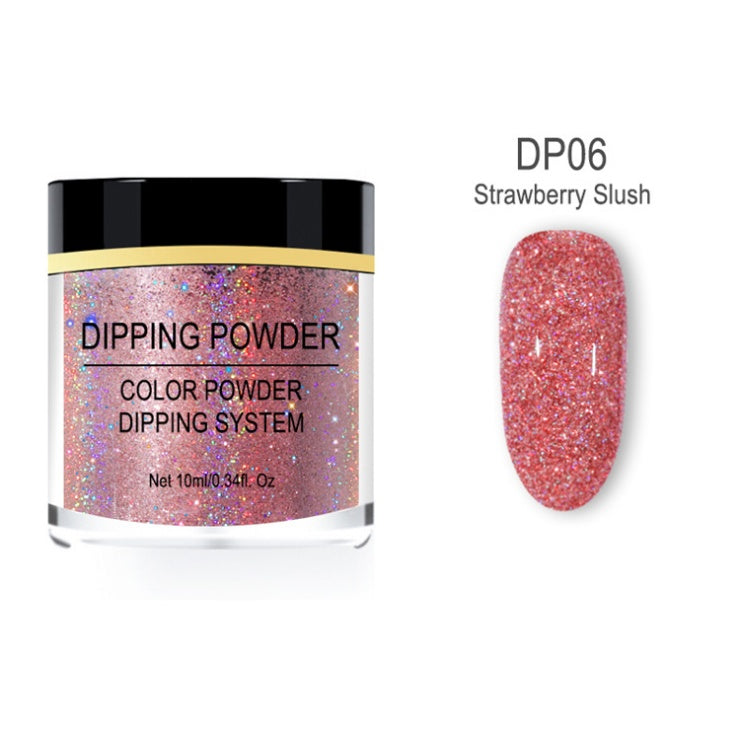 HKM-989075 Laser Glitter Nail Powder for Natural and Artificial Nails - Easy Application, Durable Finish