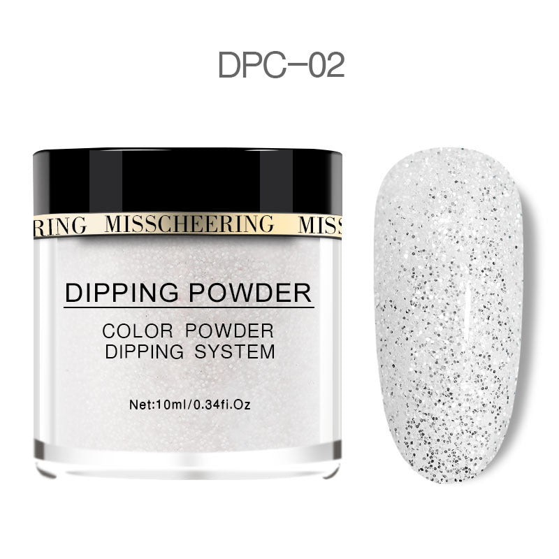 HKM-989075 Laser Glitter Nail Powder for Natural and Artificial Nails - Easy Application, Durable Finish