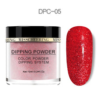 HKM-989075 Laser Glitter Nail Powder for Natural and Artificial Nails - Easy Application, Durable Finish