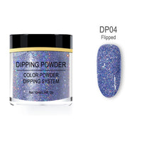 HKM-989075 Laser Glitter Nail Powder for Natural and Artificial Nails - Easy Application, Durable Finish