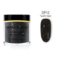 HKM-989075 Laser Glitter Nail Powder for Natural and Artificial Nails - Easy Application, Durable Finish