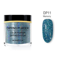 HKM-989075 Laser Glitter Nail Powder for Natural and Artificial Nails - Easy Application, Durable Finish