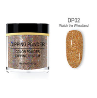 HKM-989075 Laser Glitter Nail Powder for Natural and Artificial Nails - Easy Application, Durable Finish