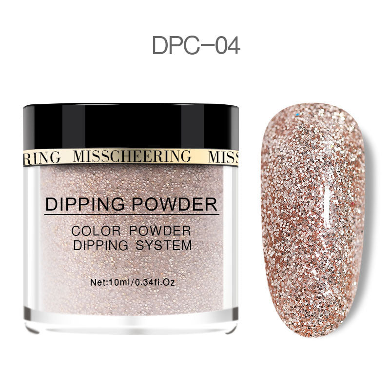 HKM-989075 Laser Glitter Nail Powder for Natural and Artificial Nails - Easy Application, Durable Finish