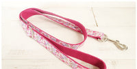 HKM-362259 Classic Pink Flower Fairy Leash Set - Durable Polyester with Multiple Size Options (XS to XL)