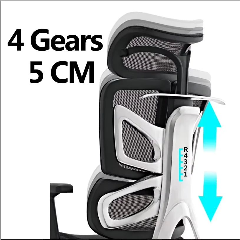 KTX-287251 Ergonomic Adjustable Leather Office Chair with Custom Features