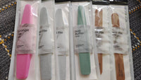 HKM-955155 Nail Polishing & Repair File Set with Sponge and Scrub Strips for Effective Manicure Care