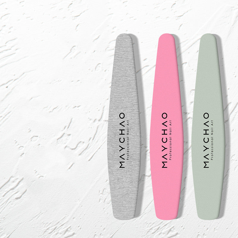 HKM-955155 Nail Polishing & Repair File Set with Sponge and Scrub Strips for Effective Manicure Care