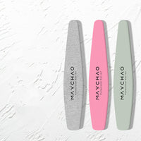 HKM-955155 Nail Polishing & Repair File Set with Sponge and Scrub Strips for Effective Manicure Care