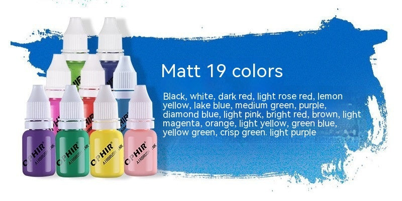 HKM-684691 Multi-Color Water-Based Acrylic Paint Spray Pen for Nail Art and Model Painting
