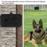 HKM-090515 Outdoor Waterproof Ultrasonic Dog Bark Stopper - Black, Plastic, 311 Model