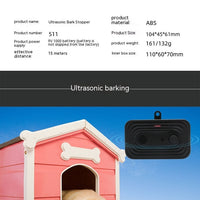 HKM-090515 Outdoor Waterproof Ultrasonic Dog Bark Stopper - Black, Plastic, 311 Model