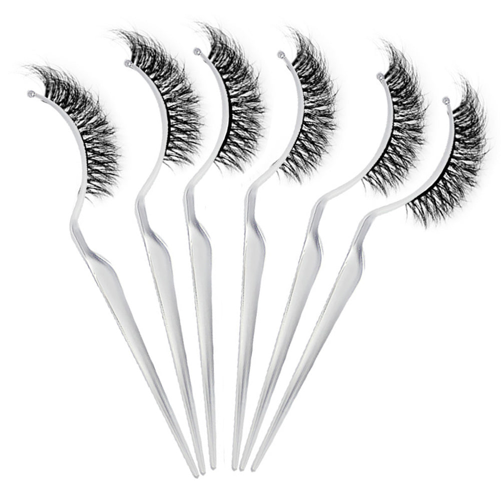 HKM-648787 Eyelash Try-On Device with Display Stand and Plastic Stick for Grafting False Eyelashes