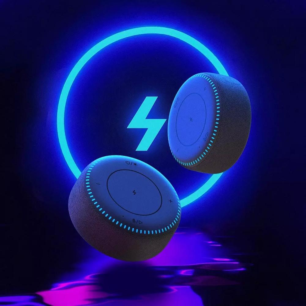 KTX-432019 Wireless Charger and Bluetooth Speaker with White Noise Functionality, 20W Max Output