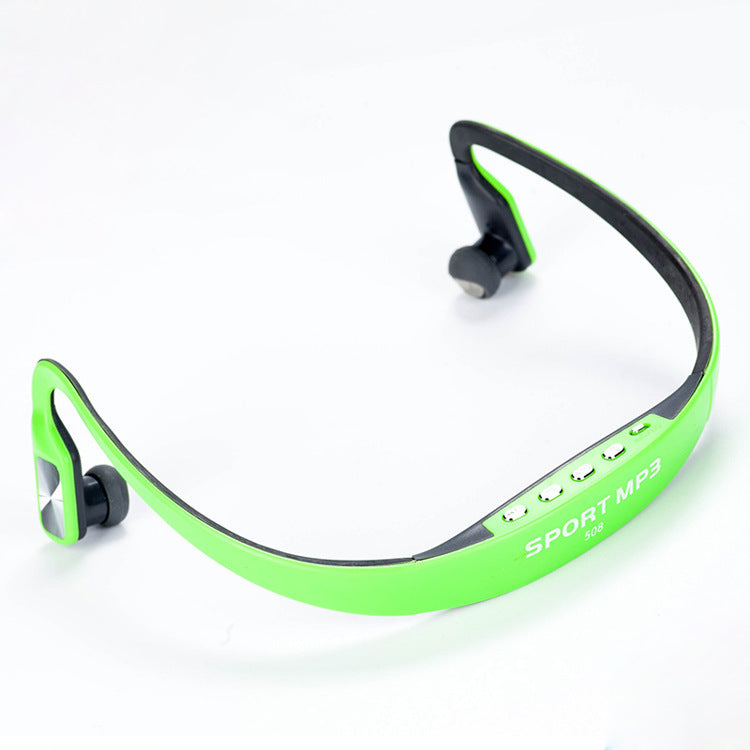 KTX-406995 Wireless Sports Headphones with Rear Hanging Design - Silicone Earplugs, USB Charging, Lightweight and Portable Audio Solution